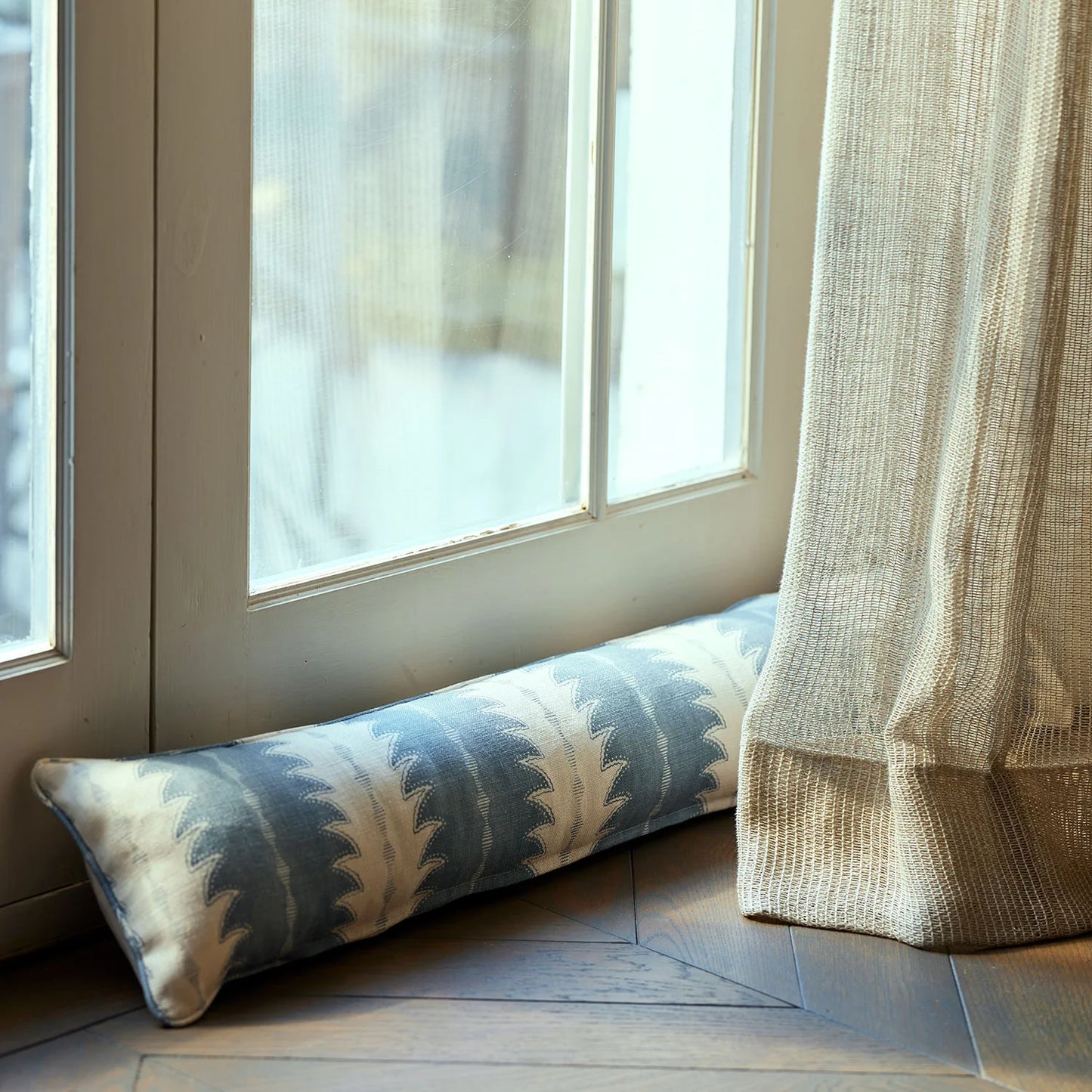 Ruched Cameo Draught Excluder