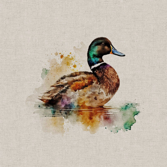 Watercolour Ducks Panels