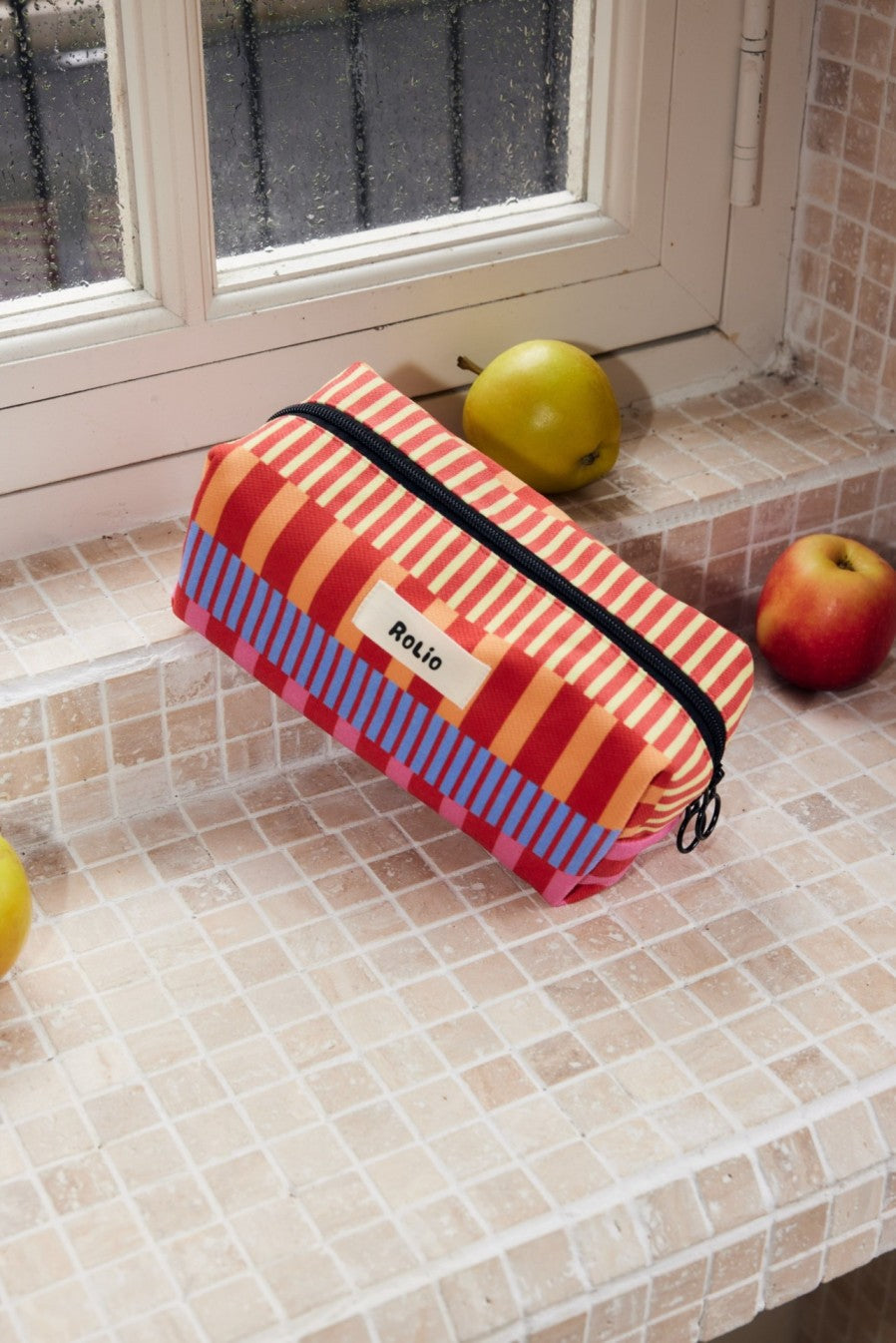 Deconstructed Printed Wash Bag