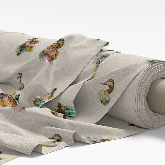 Watercolour Ducks All Over