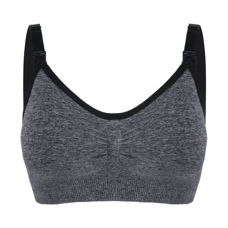 plus Size Seamless Nursing Bra for Women Breathable Maternity Push up Front Closure Underwear Adjustable Straps Wire-Free