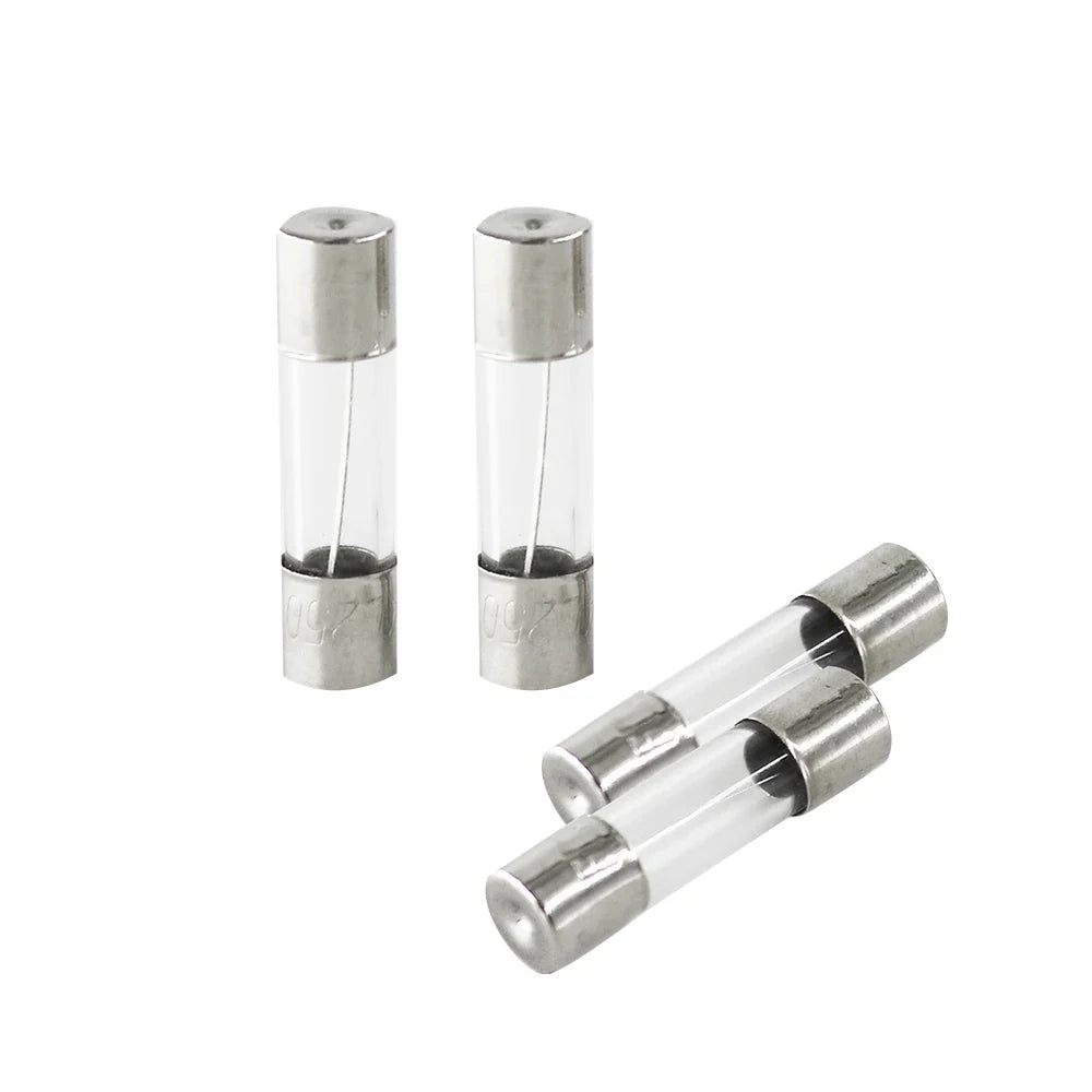 100PCS 5x20mm Fast Glass Fuse Kit In Package 0.2A 0.5A 1A 2A 3A 5A 8A 10A 15A 20A/20V 5*20mm Insurance Tube Package