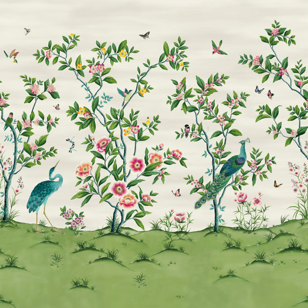 Florence Fig Blossom/Apple/Peony Wallpaper