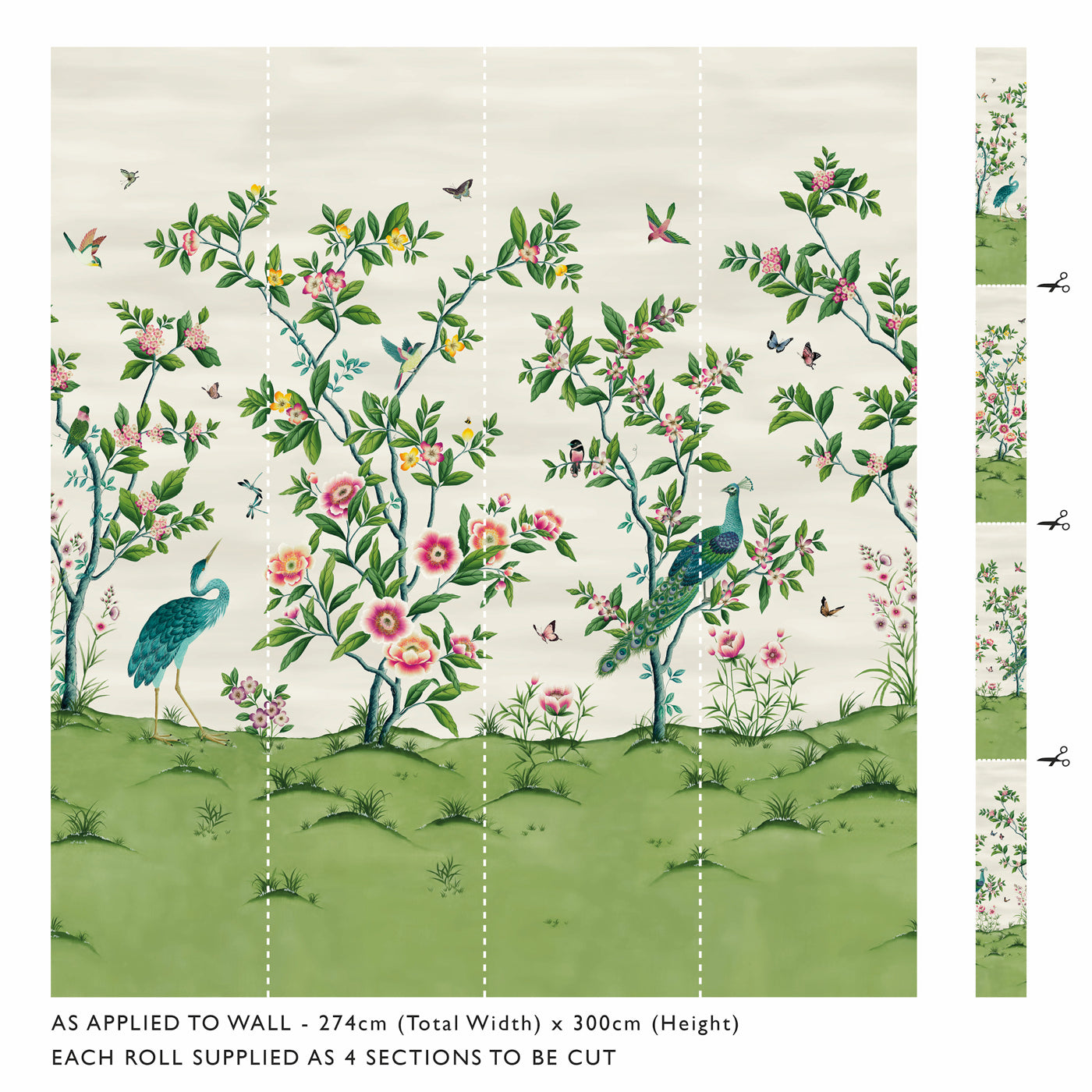 Florence Fig Blossom/Apple/Peony Wallpaper