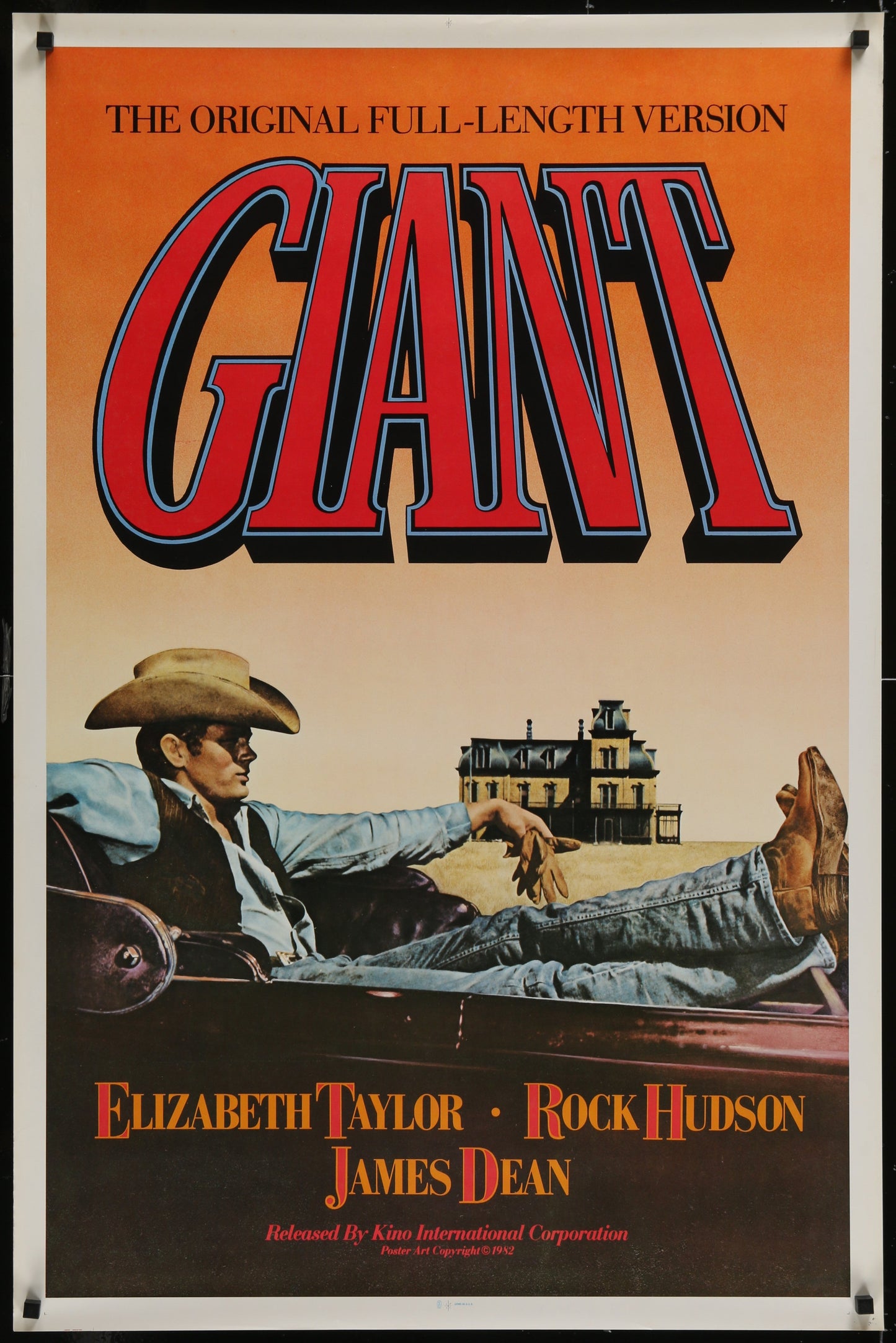 Giant (1983 RR) Original US One Sheet Movie Poster