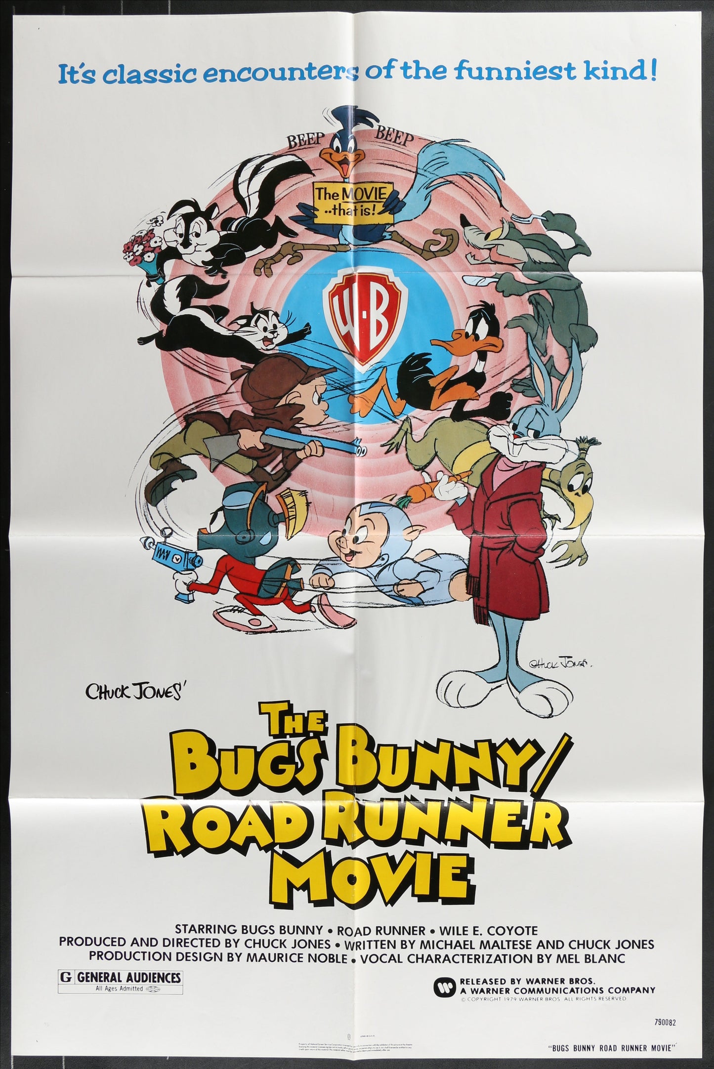 The Bugs Bunny/Road Runner Movie (1979) Original US One Sheet Movie Poster