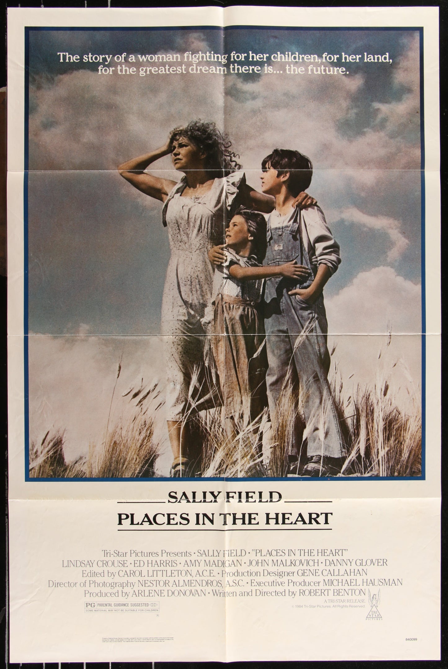 Places In The Heart (1984) Original US One Sheet Movie Poster