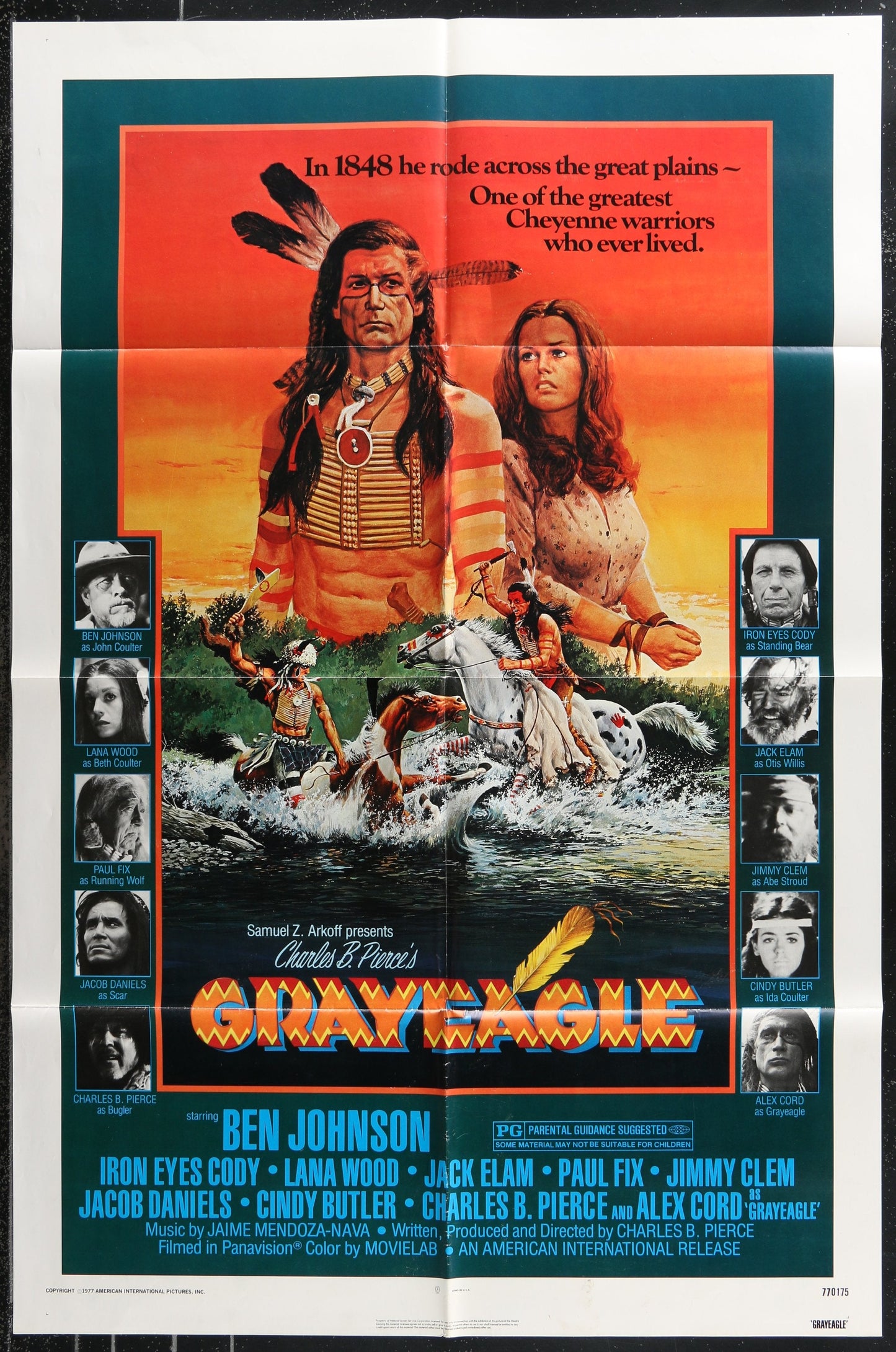 Grayeagle (1977) Original US One Sheet Movie Poster