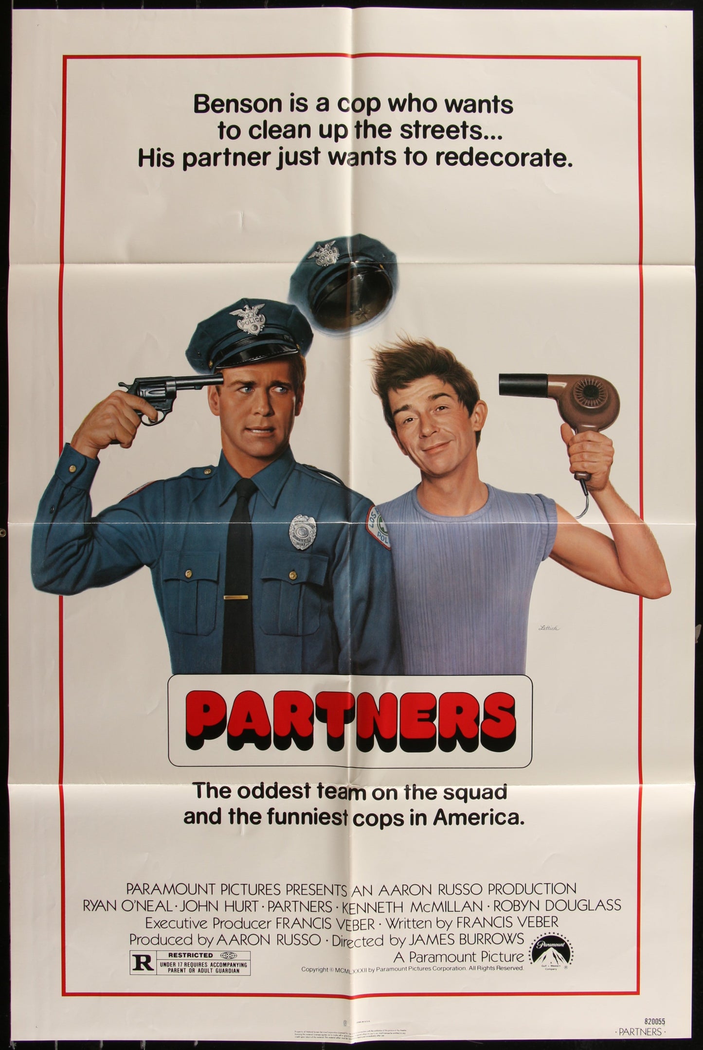 Partners (1982) Original US One Sheet Movie Poster