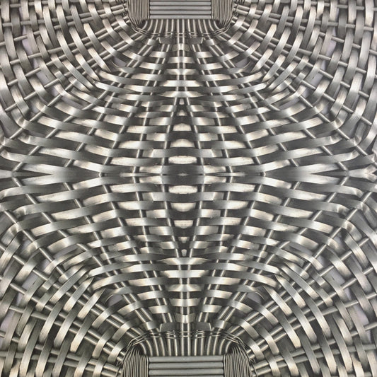 Woven Metal Basket Wallpaper