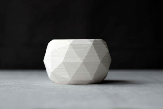CONCRETE DIAGONAL POT