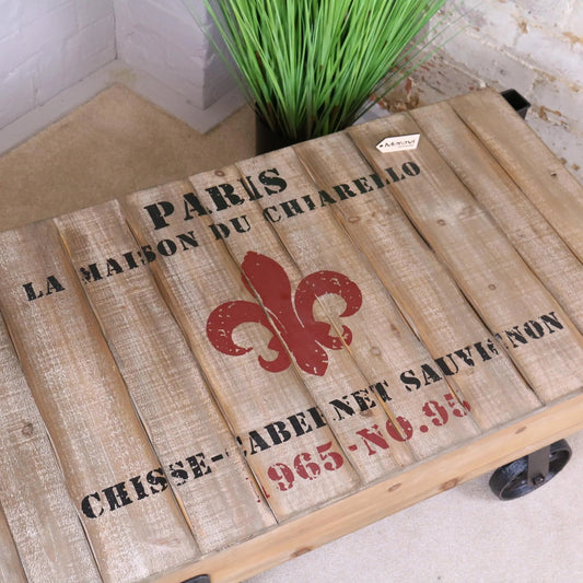 Sonala Rustic Railway Coffee Table