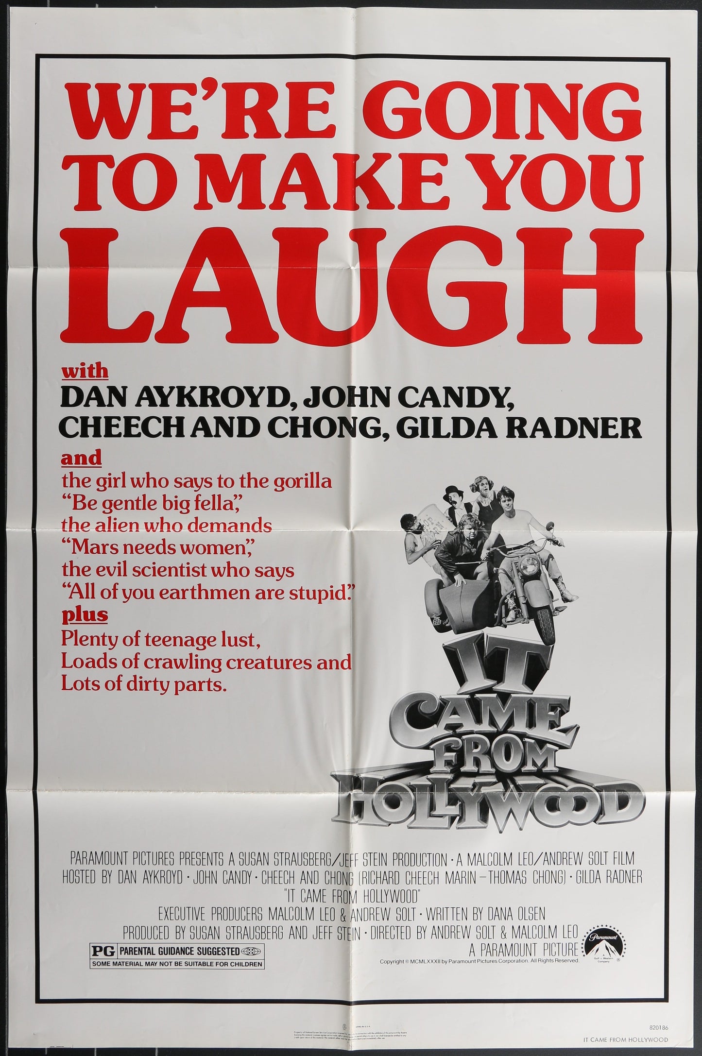 It Came From Hollywood (1982) Original US One Sheet Movie Poster