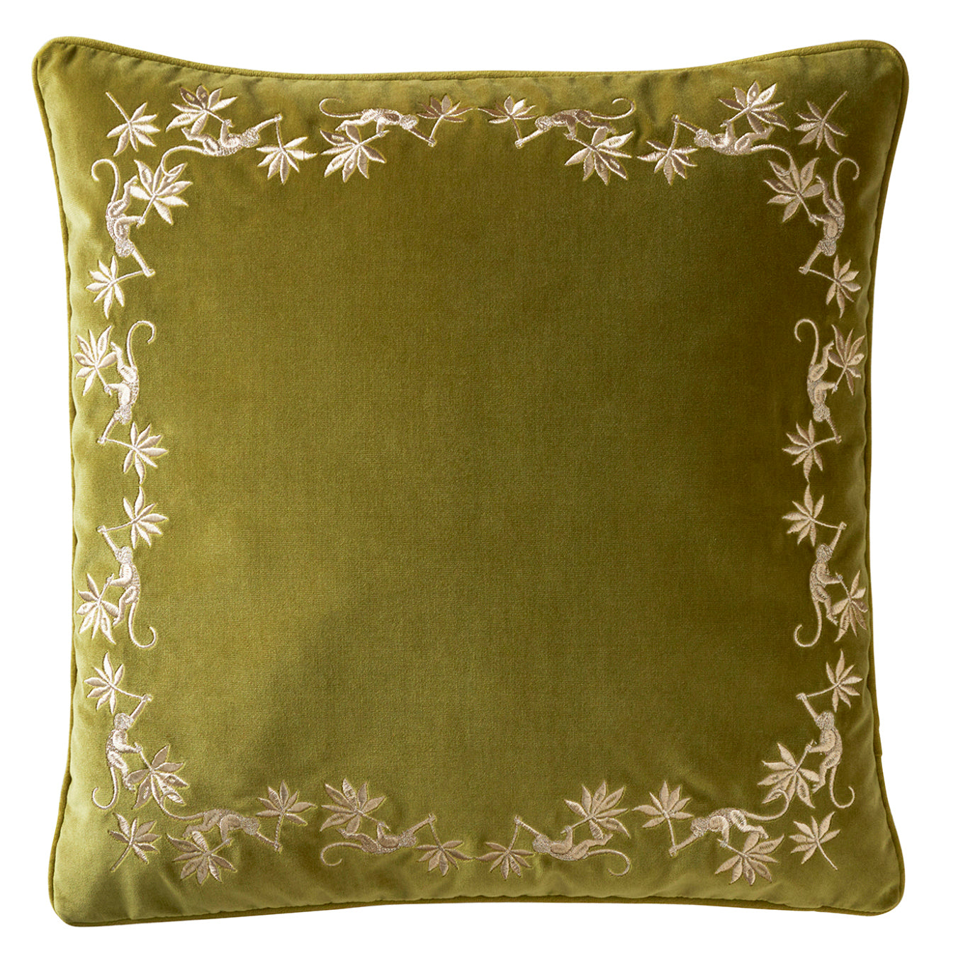 Sapphire Garden Olive Cushion 50x50cm