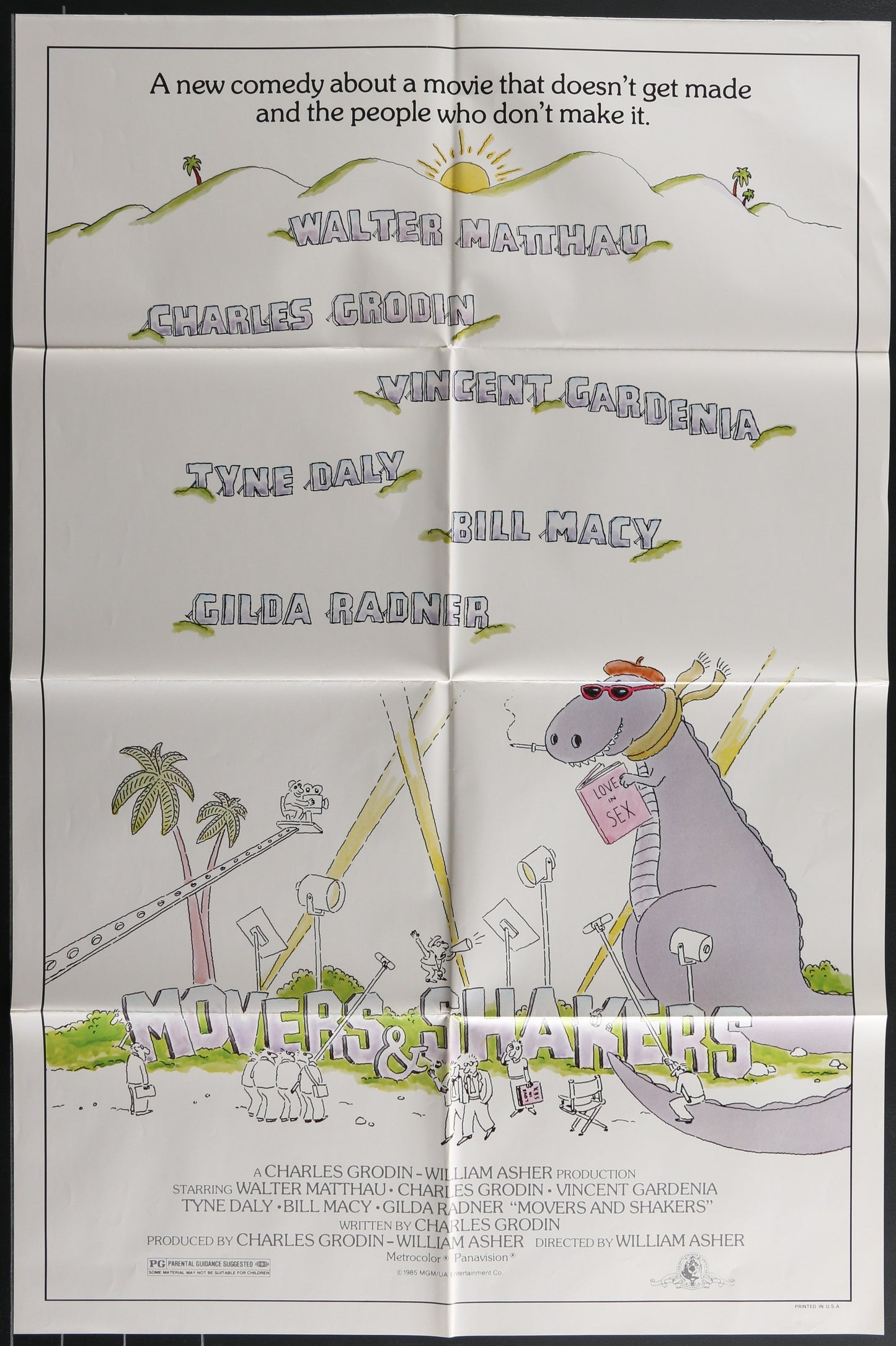 Movers And Shakers (1985) Original US One Sheet Movie Poster