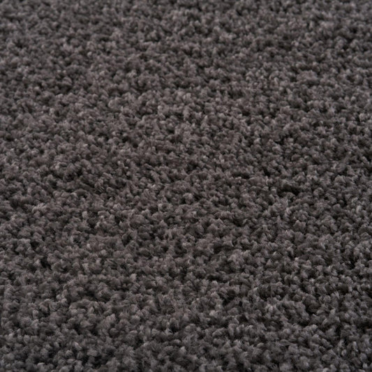 Myshaggy Solid Dark Grey Rug