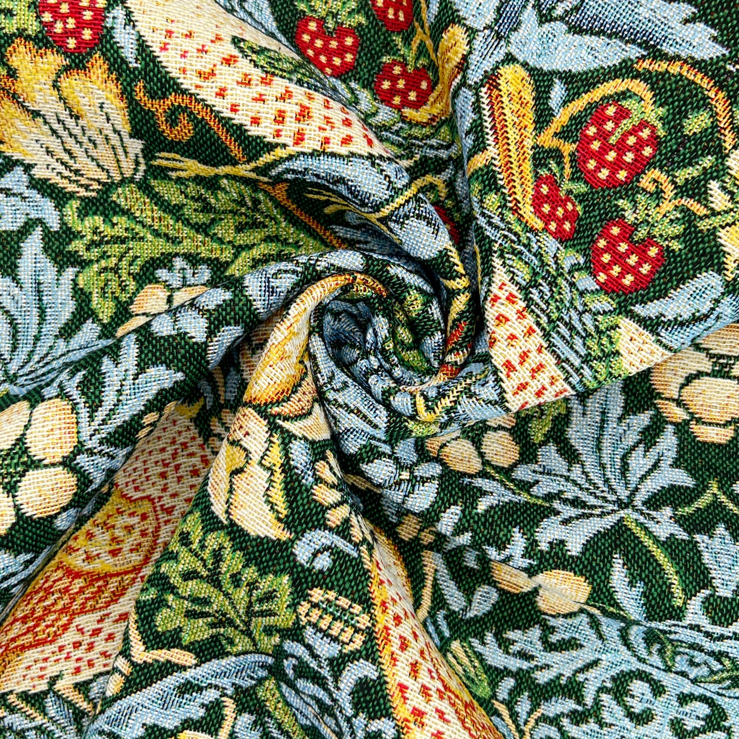 Strawberry Thief Tapestry Jacquard Fabric