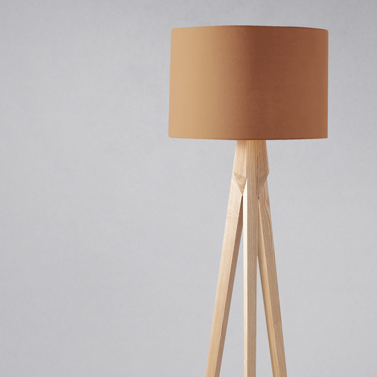 Plain Toffee Lampshade, Brown Ceiling or Table Lamp Shade