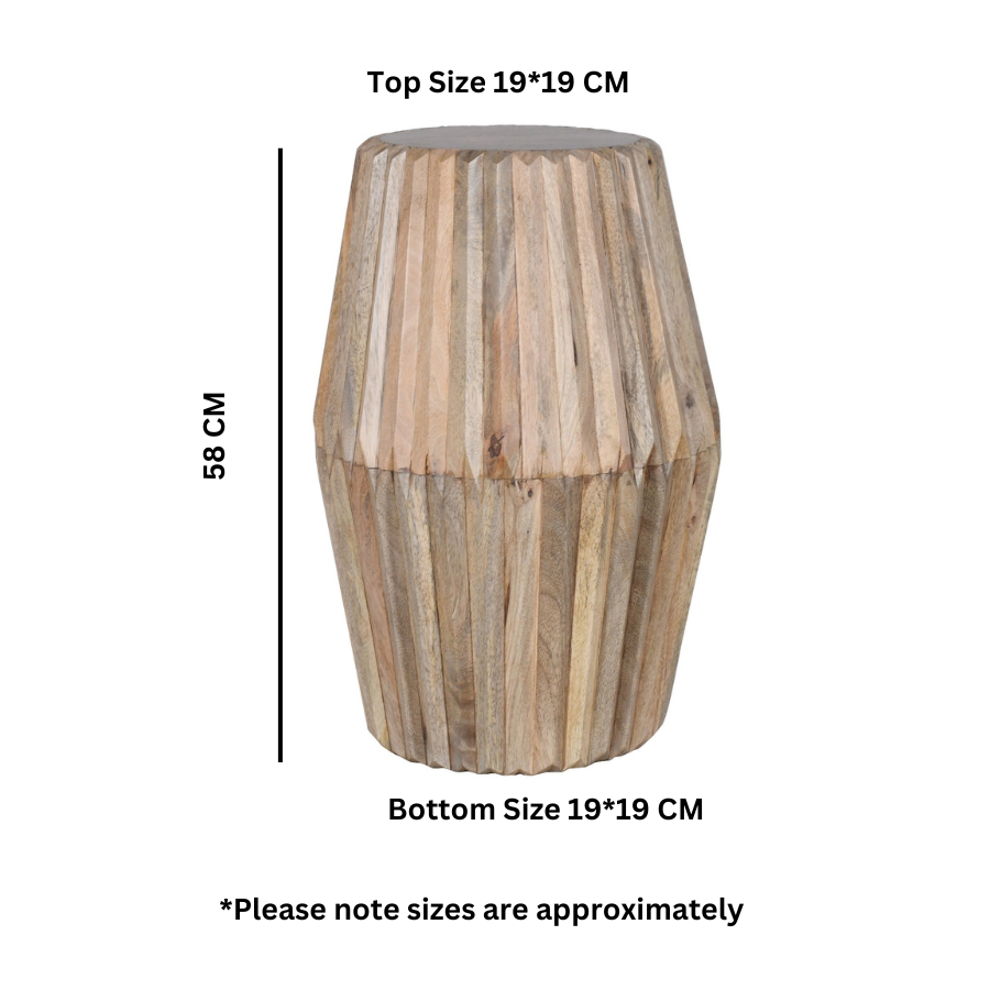 Preston Mango Wood End Table