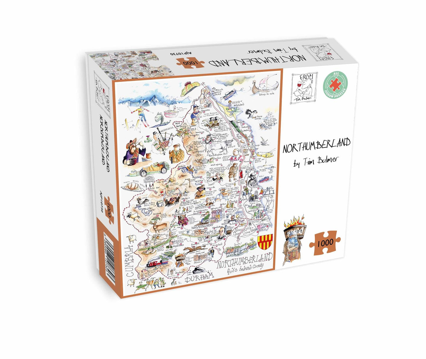 Northumberland - Tim Bulmer 1000 piece Jigsaw