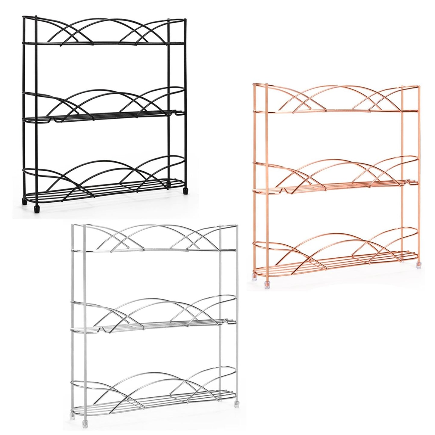 VINSANI FREE STANDING SPICE RACKS
