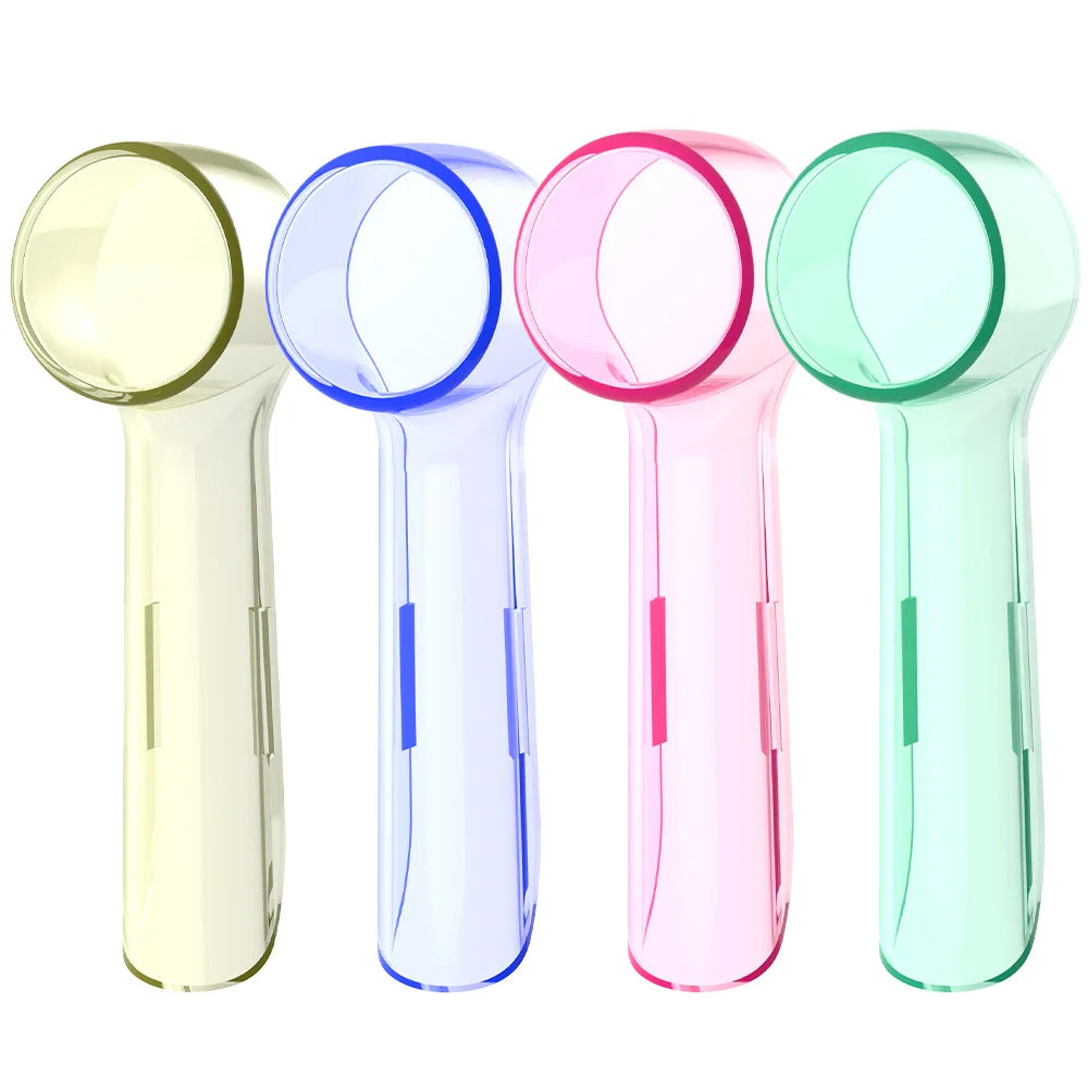 Toothbrush Dustproof Covers Caps Compatible with Braun Oral B Electric Toothbrush Round Replacement Brush Heads Series Protector