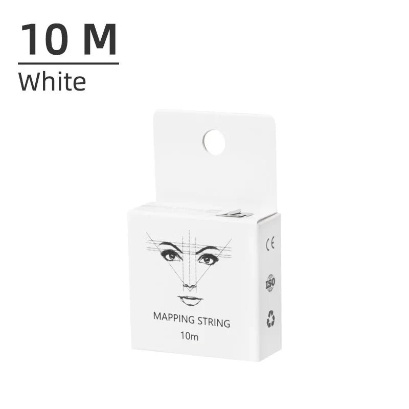 Marker Thread Tattoo Brows Tattoo Thread Eyebrow Semi Permane Ruler Auxiliary Line Drawing With Ink Positioning Mapping Line