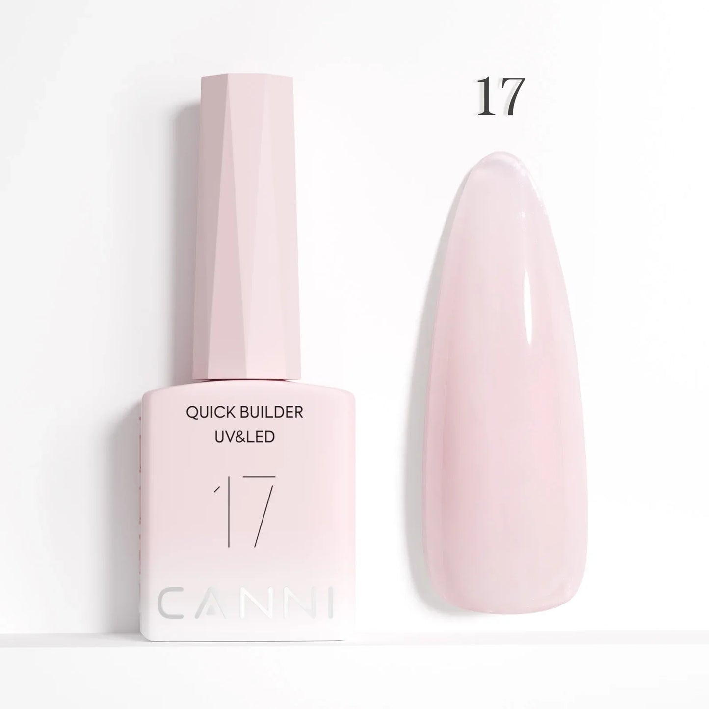 CANNI Nail Gel Polish HEMA/TPO FREE Extension UV Gel Builder Nail Gel In Bottle Semi Permanent Rubber Base Self-leveling Gel