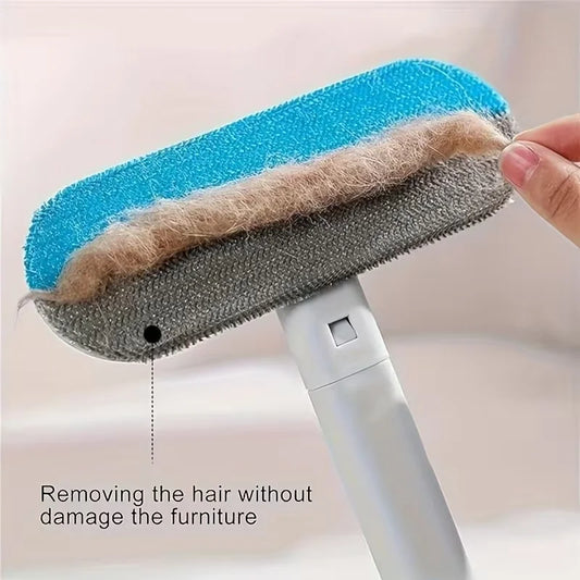 Pet Furniture Hair Remover,Suitable For Sofas,Carpets,Clothes, Bedding,Reusable And Washable Multifunctional Cleaning Brush 