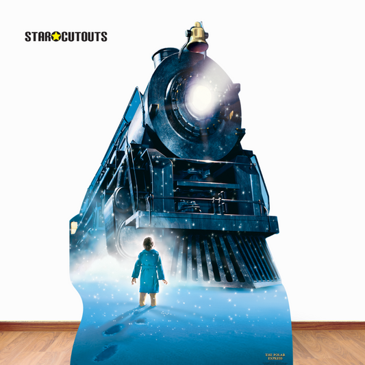 SC4380 Polar Express Train Cardboard Cut Out Height 142cm