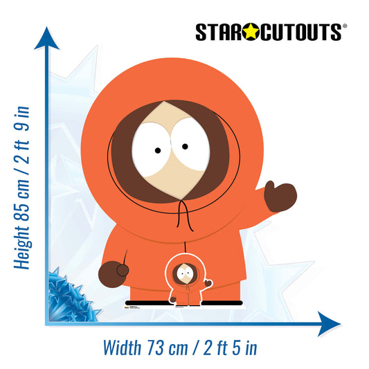 SC4695 South Park Kenny Cardboard Cut Out Height 85cm