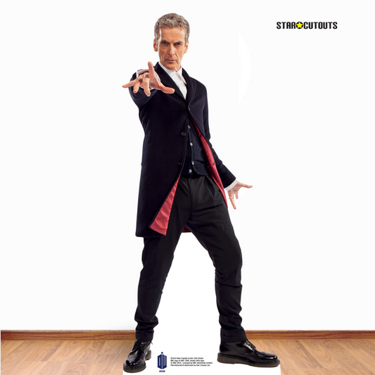SC759 Peter Capaldi Doctor Cardboard Cut Out Height 180cm
