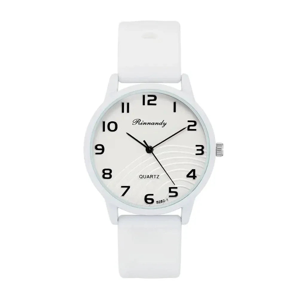 Fashion Arabic Dial Women Watches Simple Silicone Band Ladies Quartz Watch Sports Ladies Clock Wristwatches Reloj Mujer