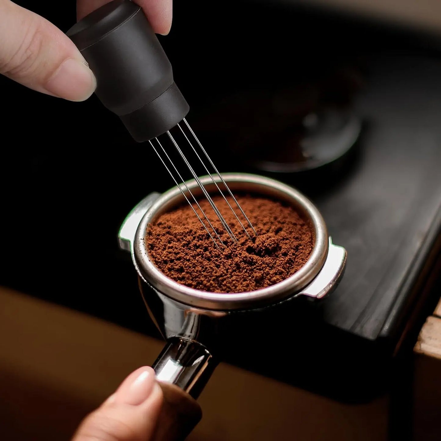 Magnetic Wdt Tool Espresso with, Espresso Distribution Tool Espresso Accessories for Breville Ninja Luxe Cafe Accessories