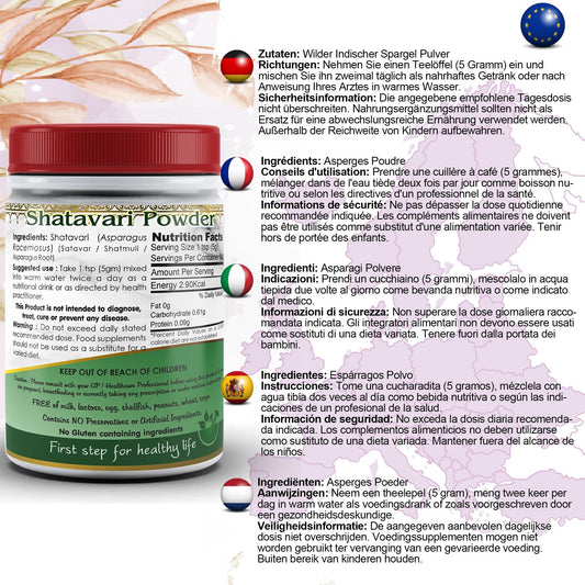 Aushadh Shatavari Powder 100 gram - Women's Wellness Support
