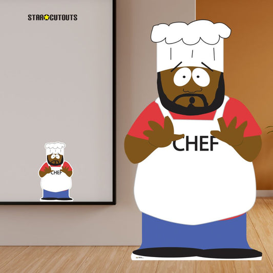 SC4703 South Park Chef Cardboard Cut Out Height 164cm