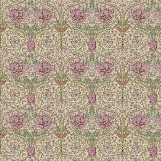 William Morris Honeysuckle Rose Fabric