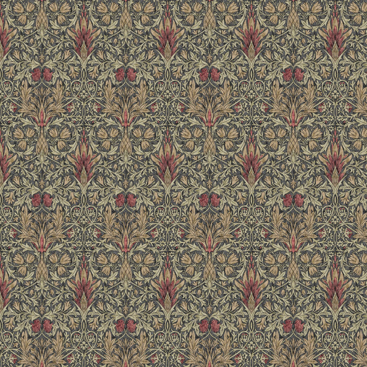 Snakeshead Mocha Fabric