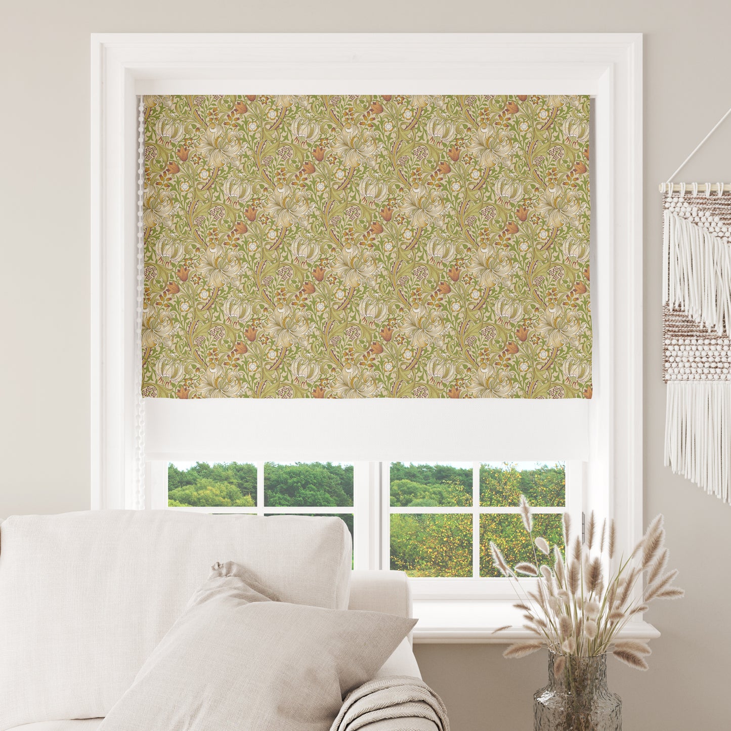 Golden Lily Cornsilk Fabric