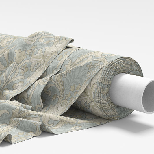 Golden Lily Pool Fabric