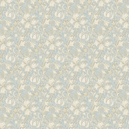 Golden Lily Pool Fabric