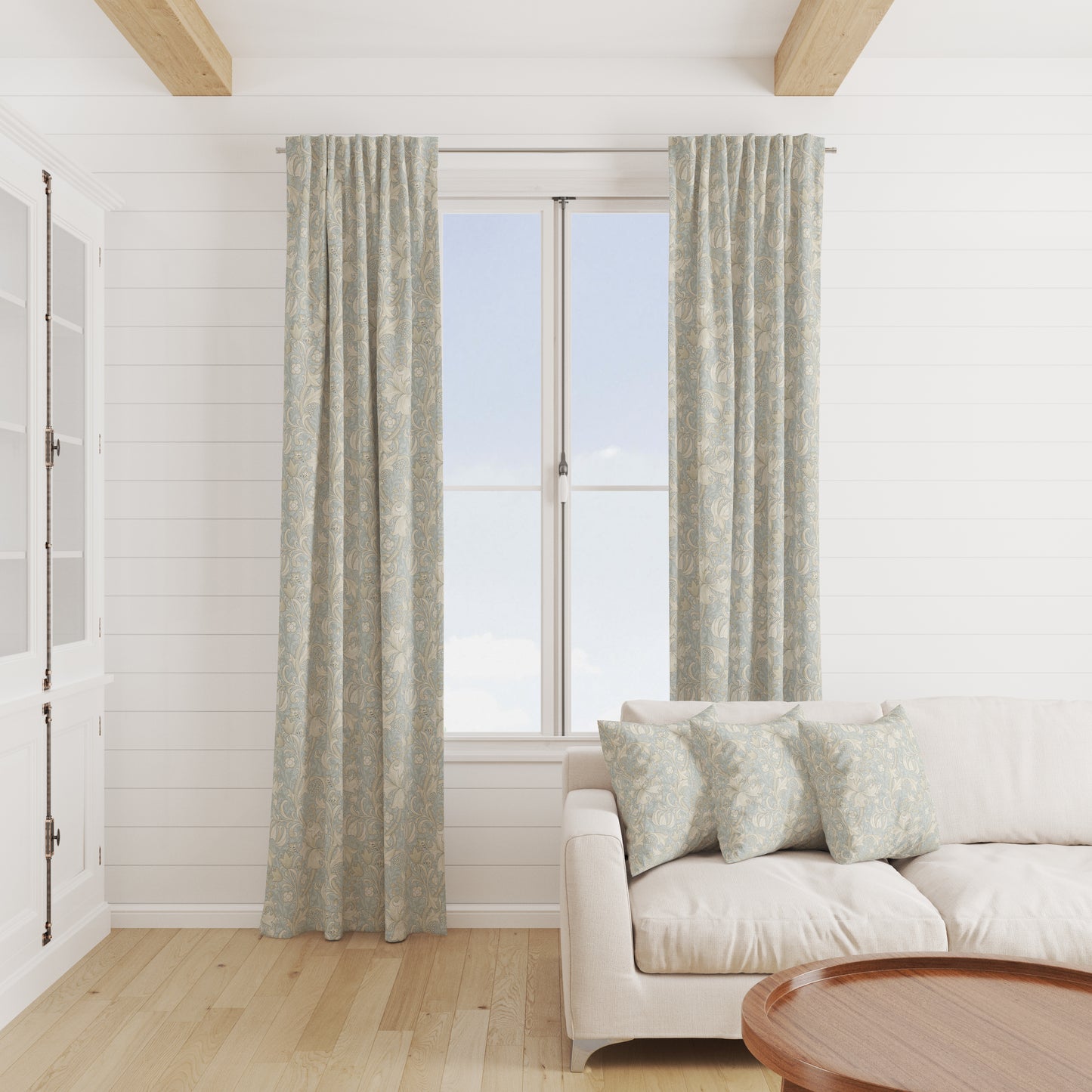 Golden Lily Pool Fabric