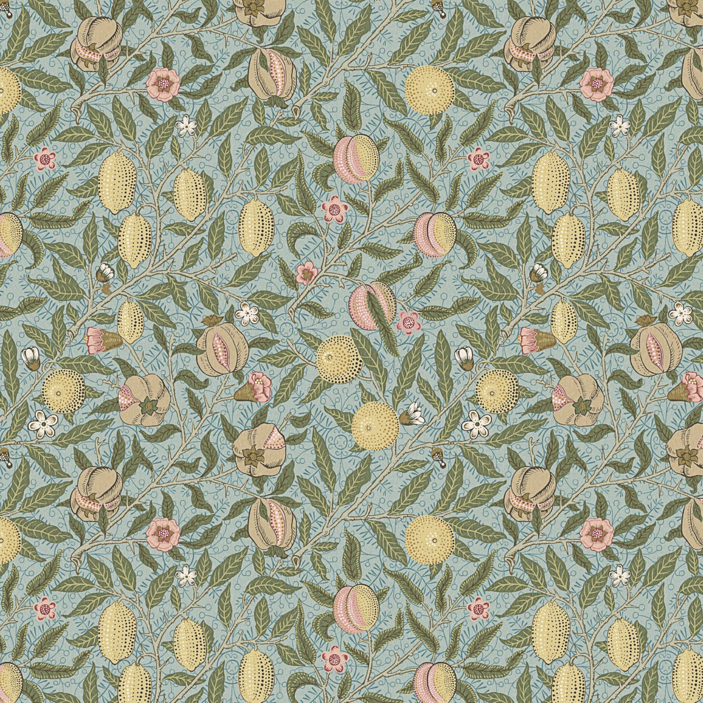 Pomegranate Cornflower Fabric