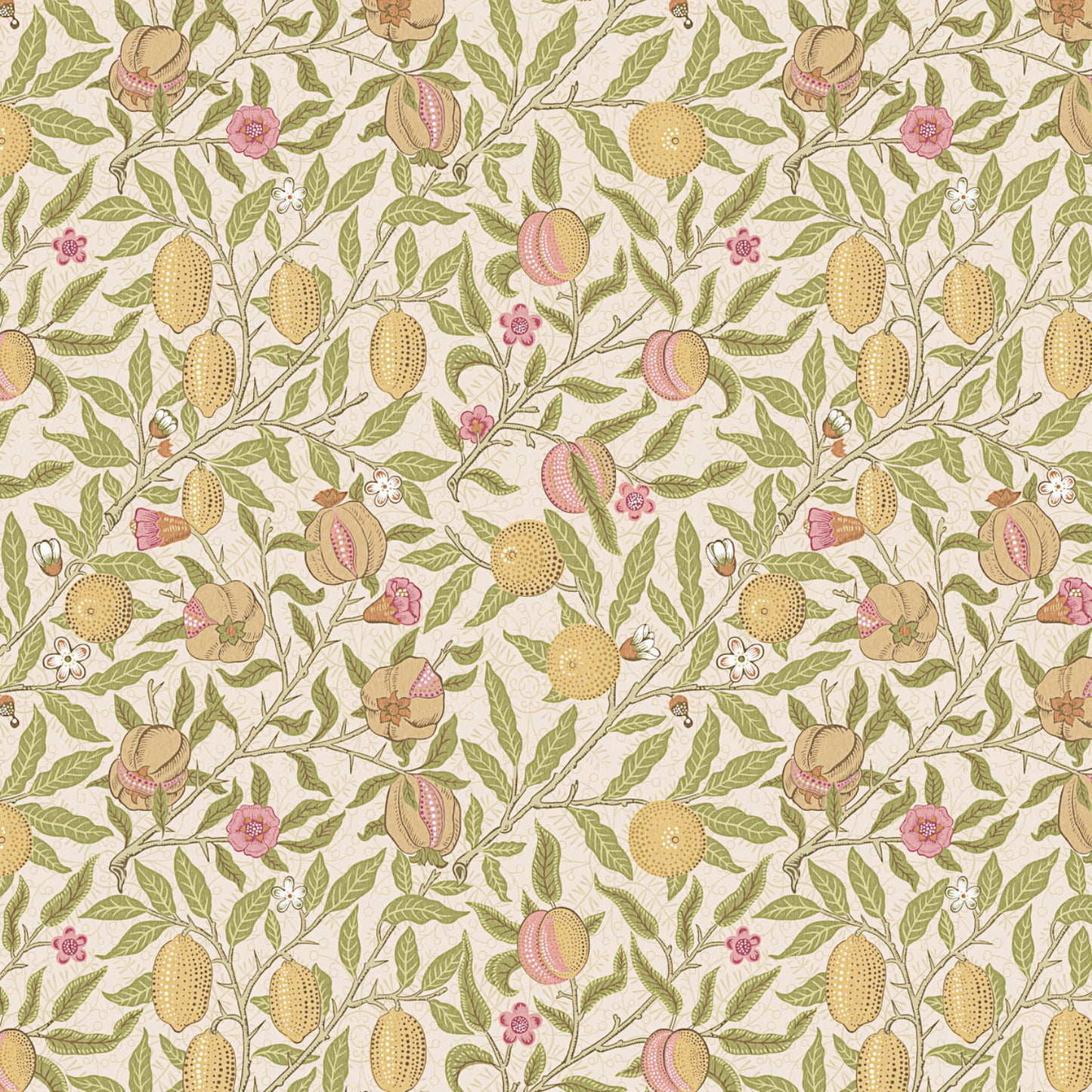 Pomegranate Buttercup Fabric