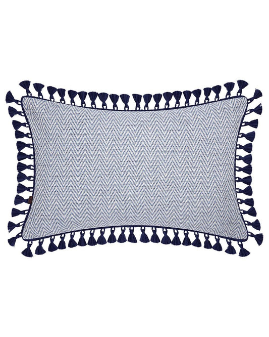 Ashiki Navy Cushion 60x40cm