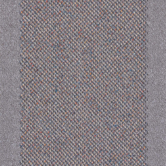 Washable Bordered Silver Grey Rug| 110G