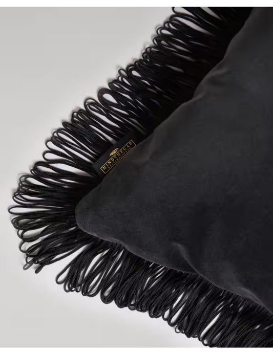 CHARCOAL Velvet Cushion