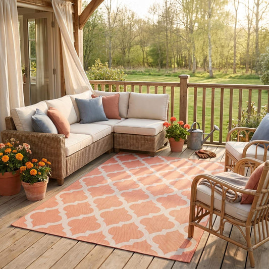 Ecology Outdoor Rug Orange | 400OR