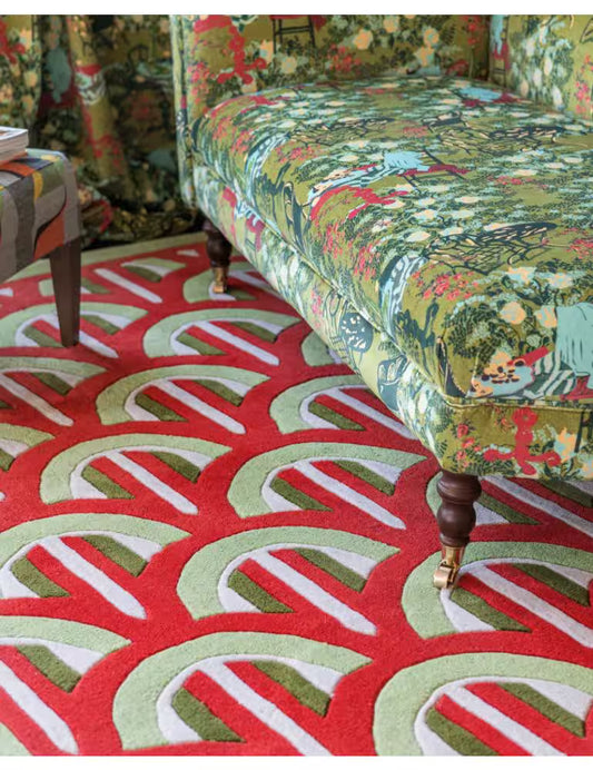 ESTIVO Hand Tufted Wool Rug