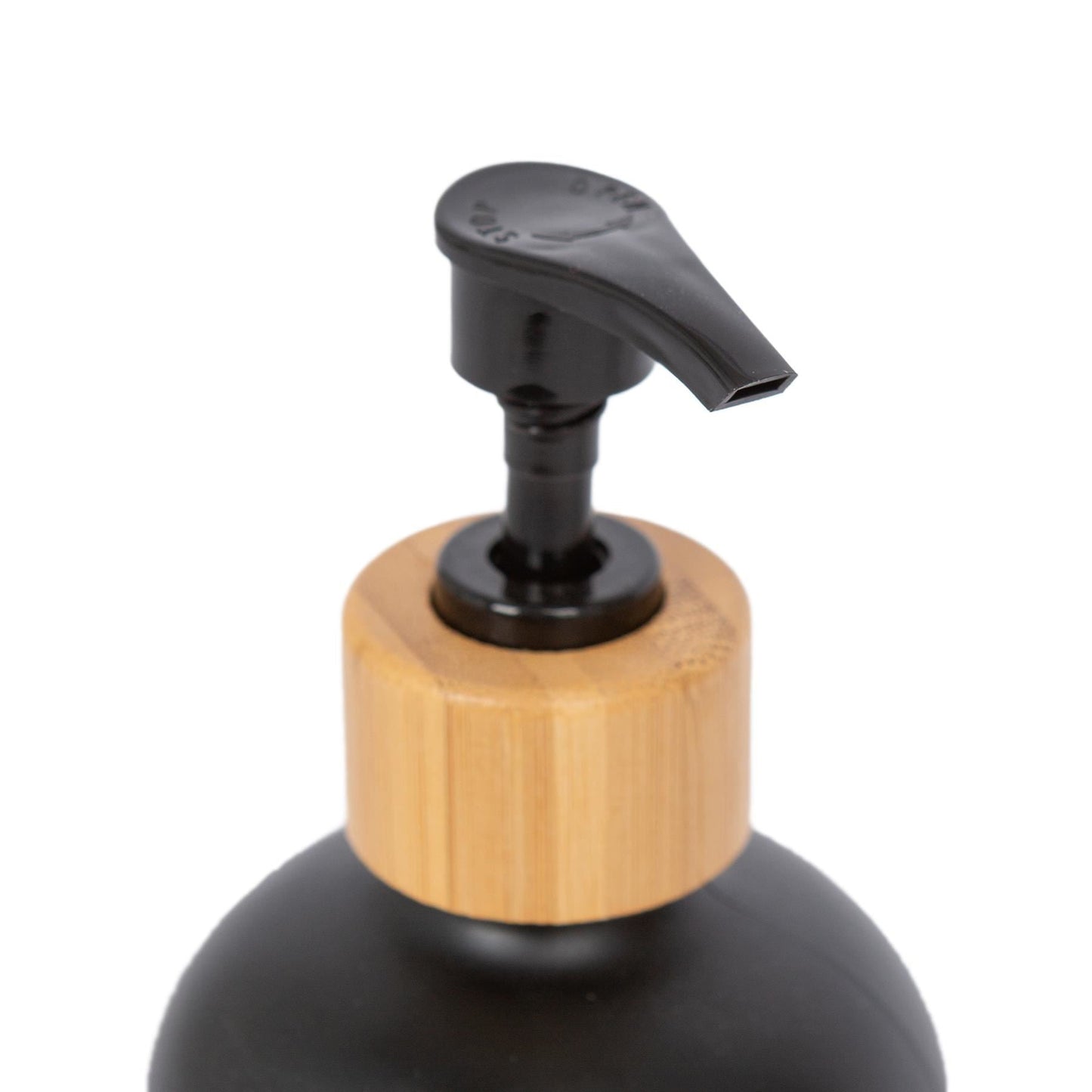 500ml Black Glass Dish Soap Dispenser